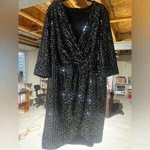 Lane Bryant Size 20 sequence dress